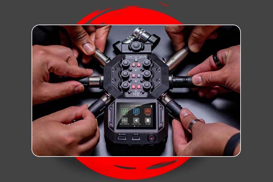 مقایسه رکوردر Zoom H6 و Zoom H8