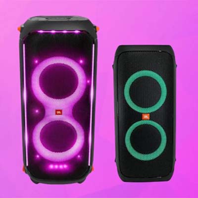 مقایسه کرایه اسپیکر JBL PartyBox 310 و PartyBox 710