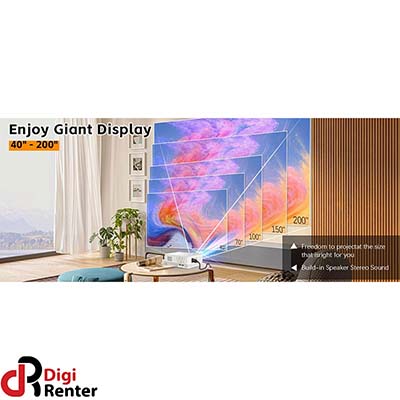 اجاره پرده نمایش ویدئو پروژکتور