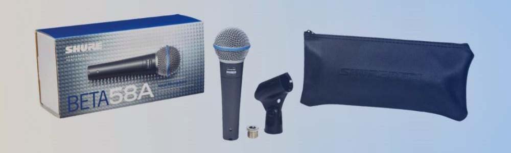 اجاره میکروفن داینامیک شور مدل BETA 58 A