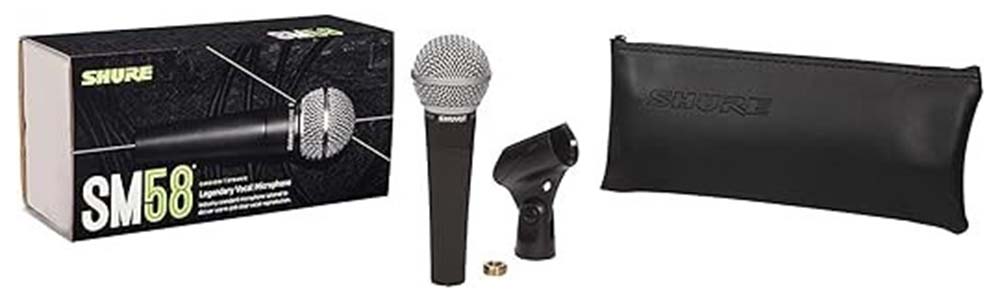 اجاره میکروفن شور Shure SM58 